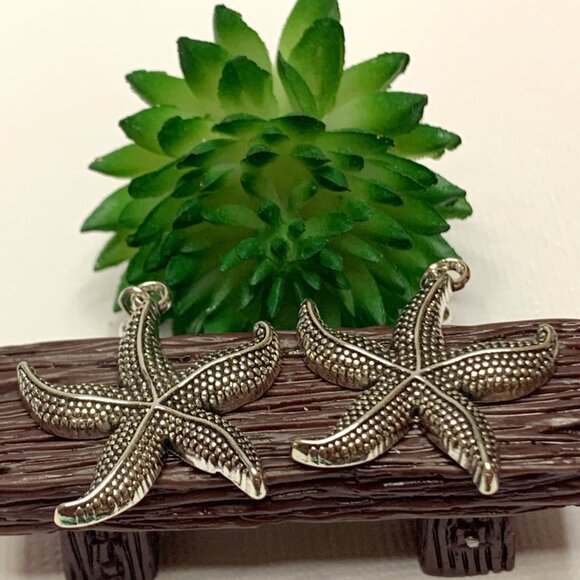 Starfish Earring, Starfish Jewelry, Gift Idea, Nautical Earring, Beach Earring - Picture 3 of 7